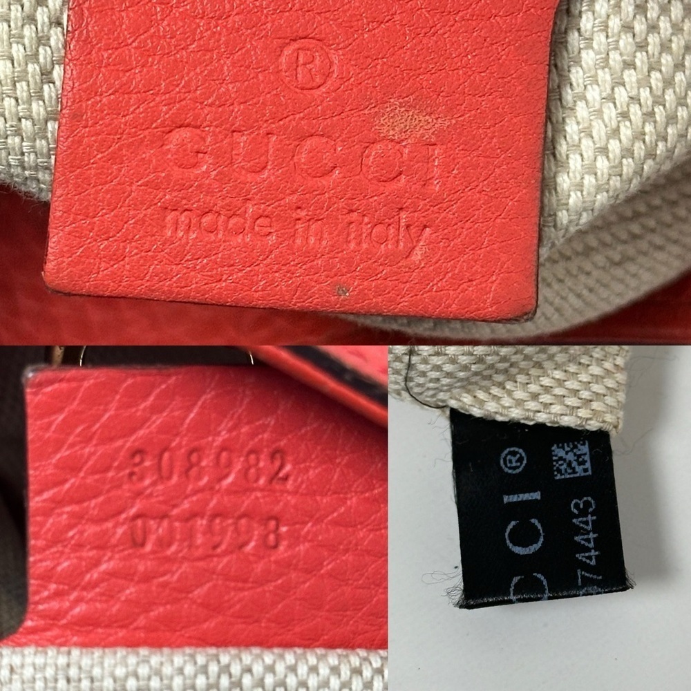 💯Authentic Gucci Soho Hobo Leather Chain Shoulder Bag🍀 - Picture 6 of 13